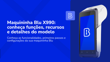 Maquininha Blu X990