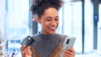Loja com meios de pagamento digitais